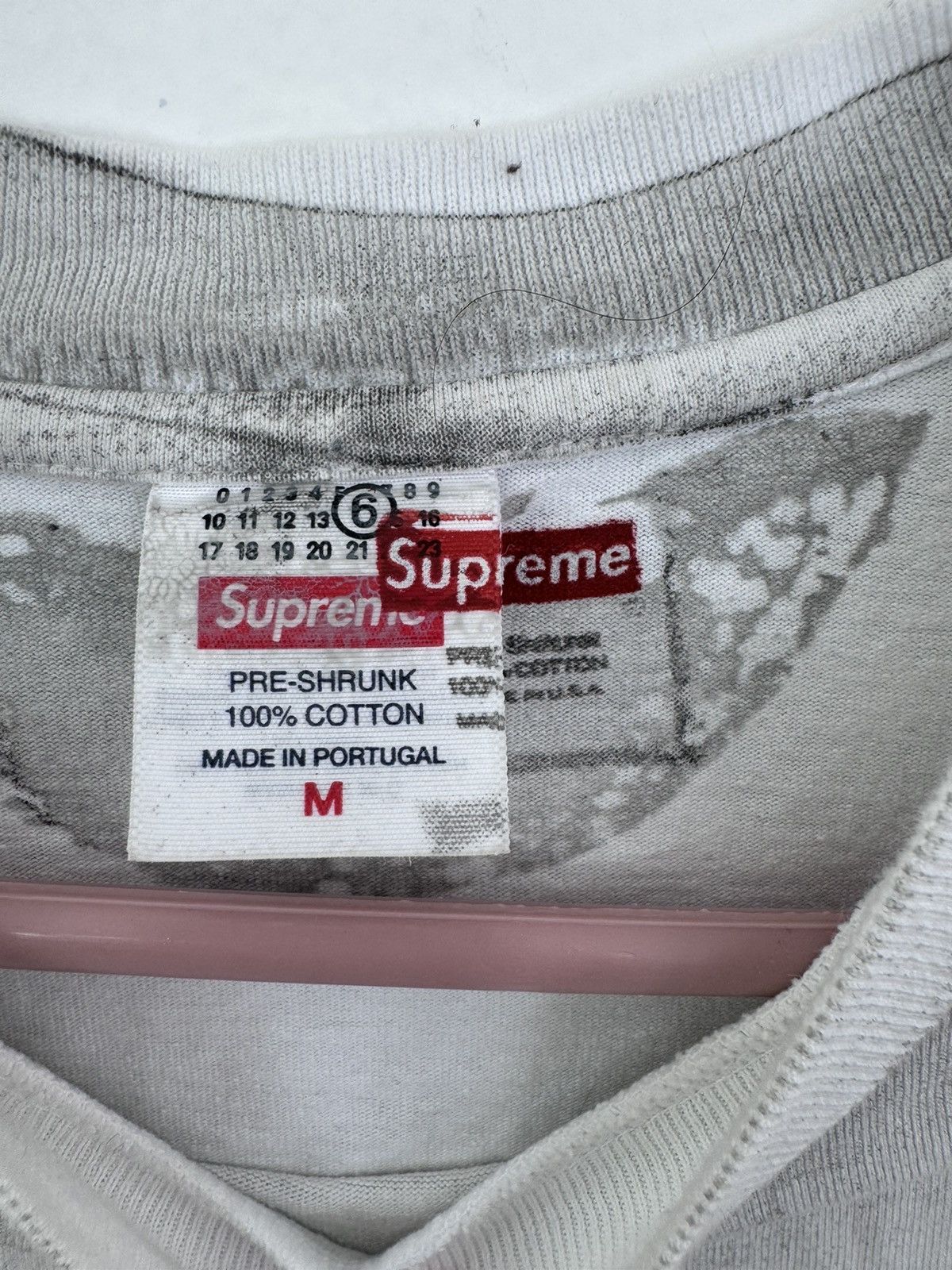 Maison Margiela × Supreme Supreme x Maison Margiela Box Logo Tee 