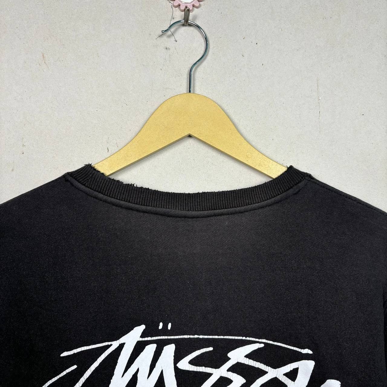 Stussy Thrashed Vintage Stussy Hawaii Black Sweatshirt Faded M Size US M / EU 48-50 / 2 - 7 Thumbnail