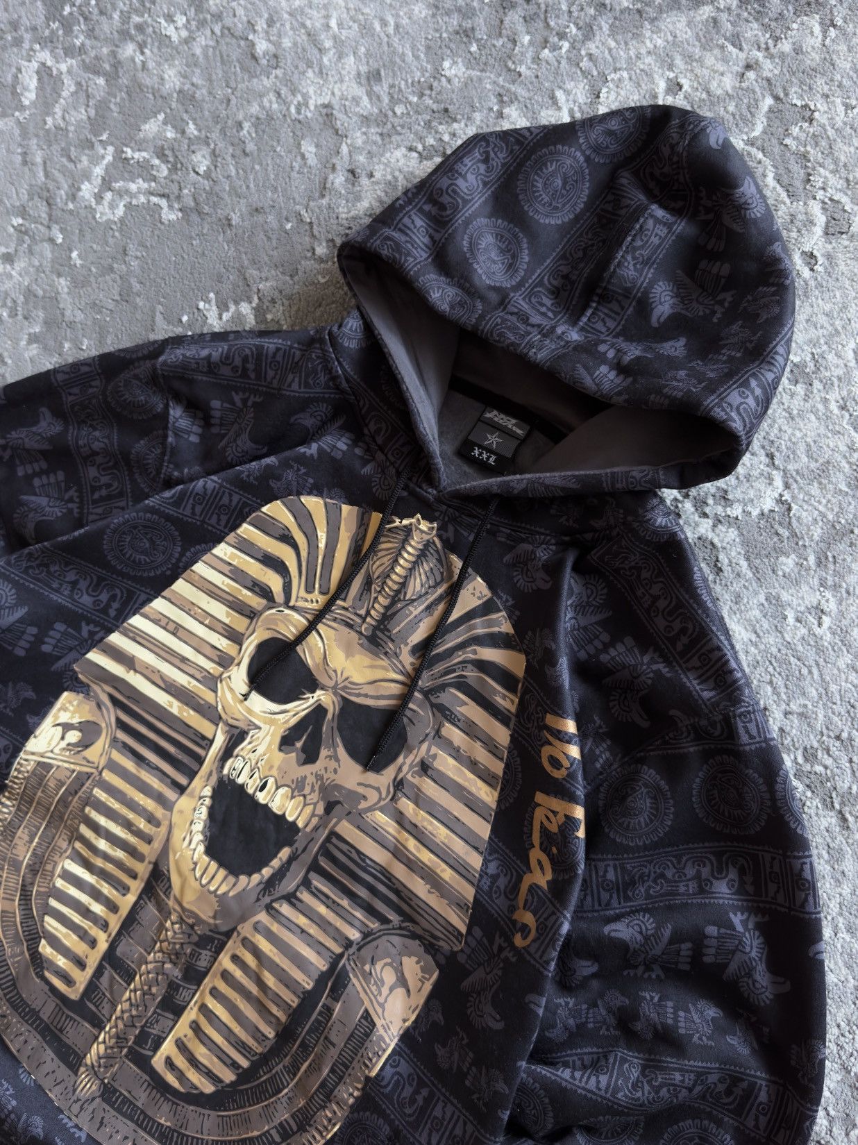 No Fear Vintage 90’s No Fear Skull Pharaoh Hoodie rare Size US L / EU 52-54 / 3 - 2 Thumbnail