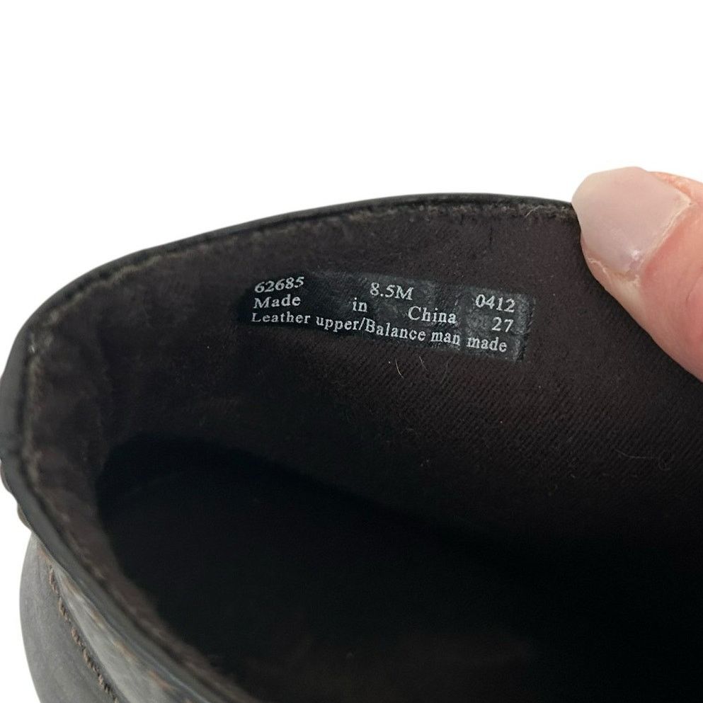 Clarks Clarks Bergen Black Leather Heeled Booties Sz 8.5 Size US 8.5 / IT 38.5 - 9 Thumbnail