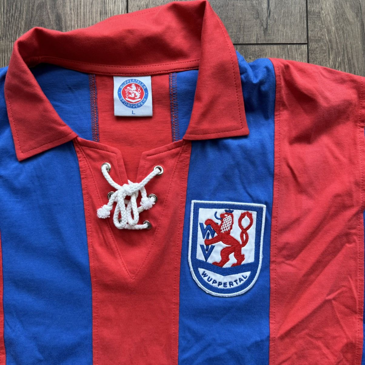 Vintage Wuppertaler SV 1972-73 vintage kit 70s Germany soccer jersey Size US L / EU 52-54 / 3 - 4 Thumbnail