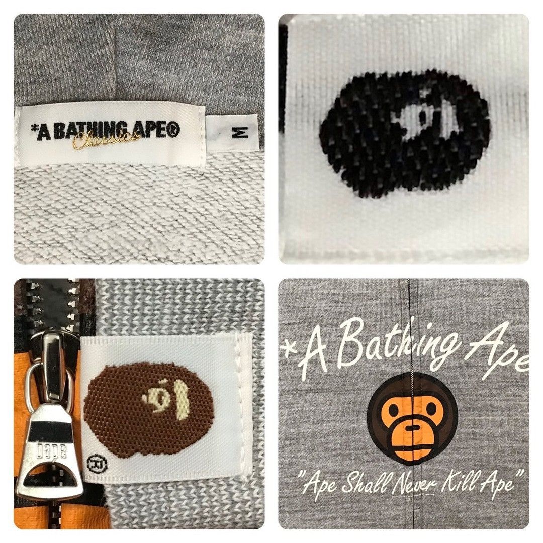 Bape BAPE Milo logo full zip hoodie a bathing ape NIGO Size US M / EU 48-50 / 2 - 8 Thumbnail