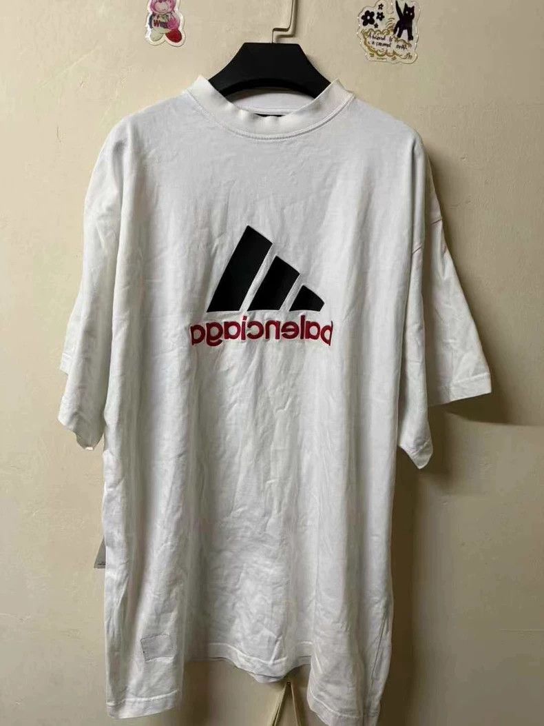 Balenciaga Balenciaga Adidas co-branded short sleeves Size US M / EU 48-50 / 2 - 1 Thumbnail