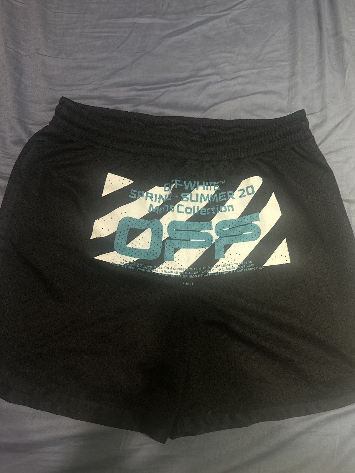 image of Off White Ss’20 Shorts in Black, Men's (Size 32)