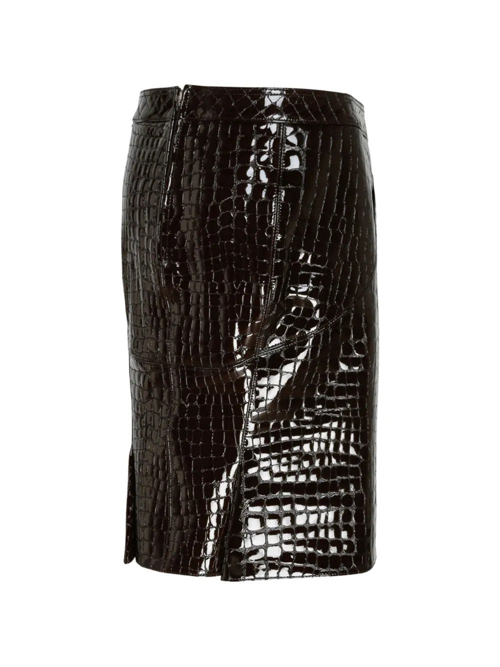 Tom Ford o1y0226 Mini Skirt in Black Size 27" / US 4 / IT 40 - 3 Thumbnail