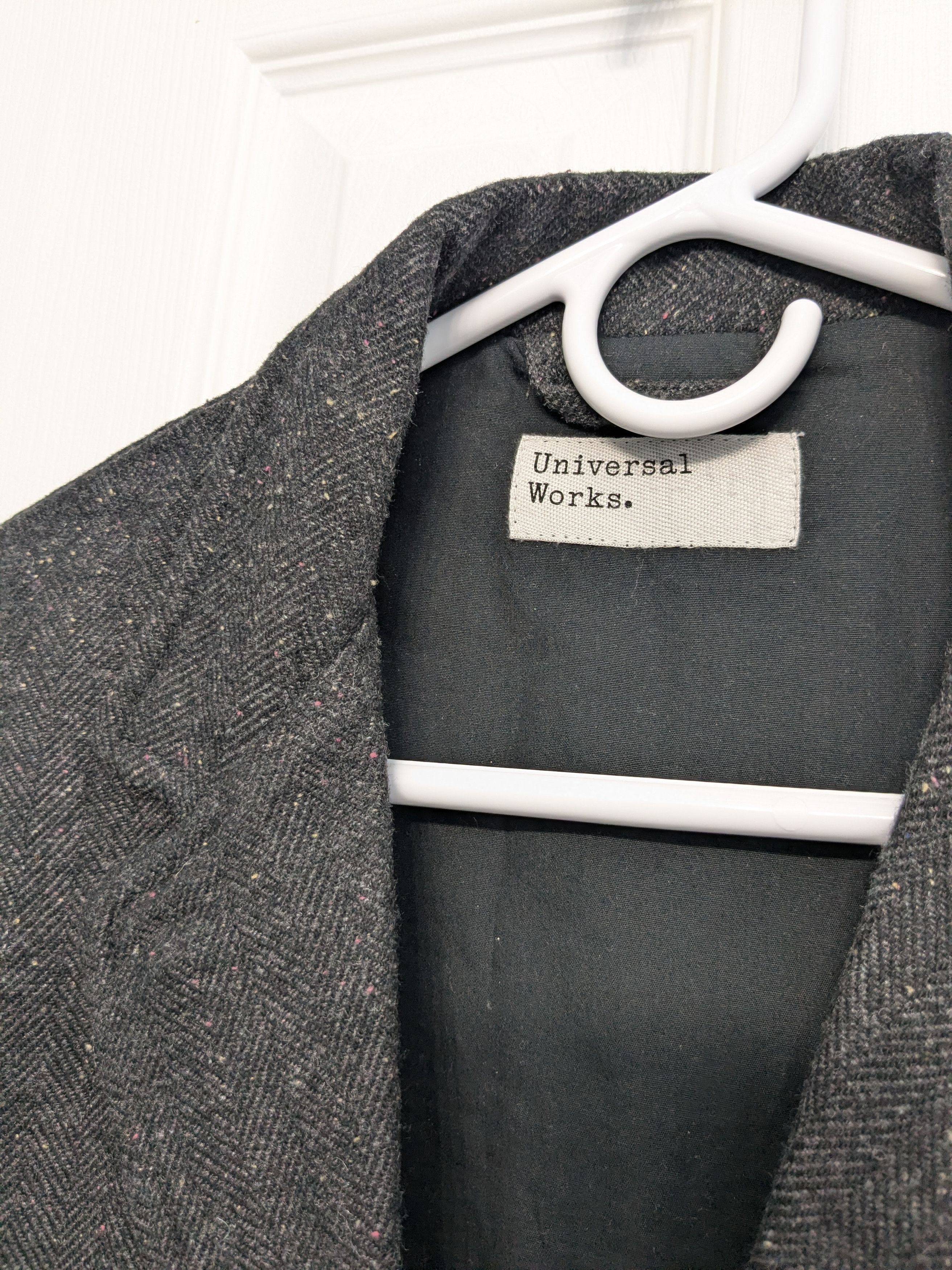 Universal Works Universal Works Jacket / Sportcoat in Salt n Pepper Tweed XS Size US XS / EU 42 / 0 - 3 Thumbnail