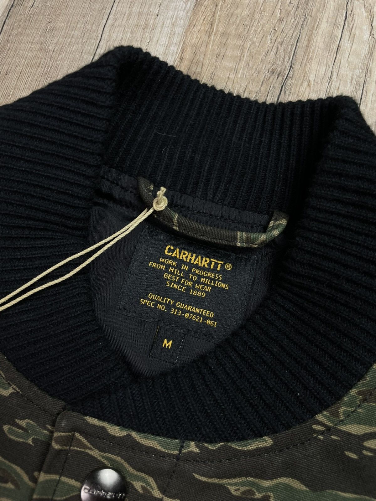 Carhartt VINTAGE CARHARTT LOOP EMBLEM JACKET OVERSIZE BOMBER Y2K HYPE Size US M / EU 48-50 / 2 - 6 Thumbnail