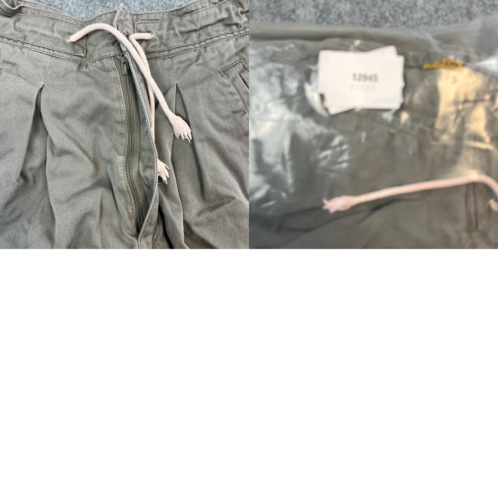 Armani VINTAGE ARMANI Womens Trousers Pants Chino Baggy 24 25 Grey UK4 24in Waist 25in Inside Leg 7in Hem High Rise Apr 11in Adjustable? No Size 27" / US 4 / IT 40 - 9 Thumbnail