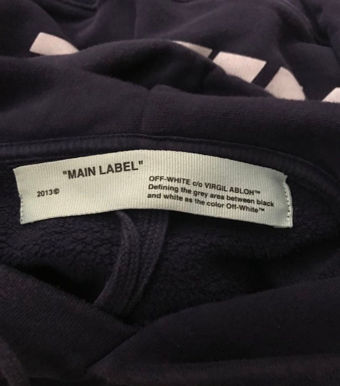 Off-White Off white Virgil Abloh Hoodie Size US S / EU 44-46 / 1 - 3 Thumbnail