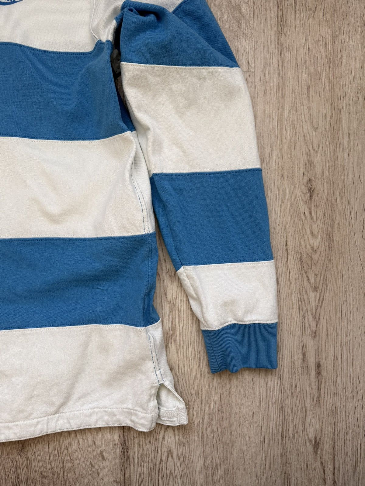 Nike Rare vintage Nike stripe rugby polo Size US XL / EU 56 / 4 - 5 Thumbnail