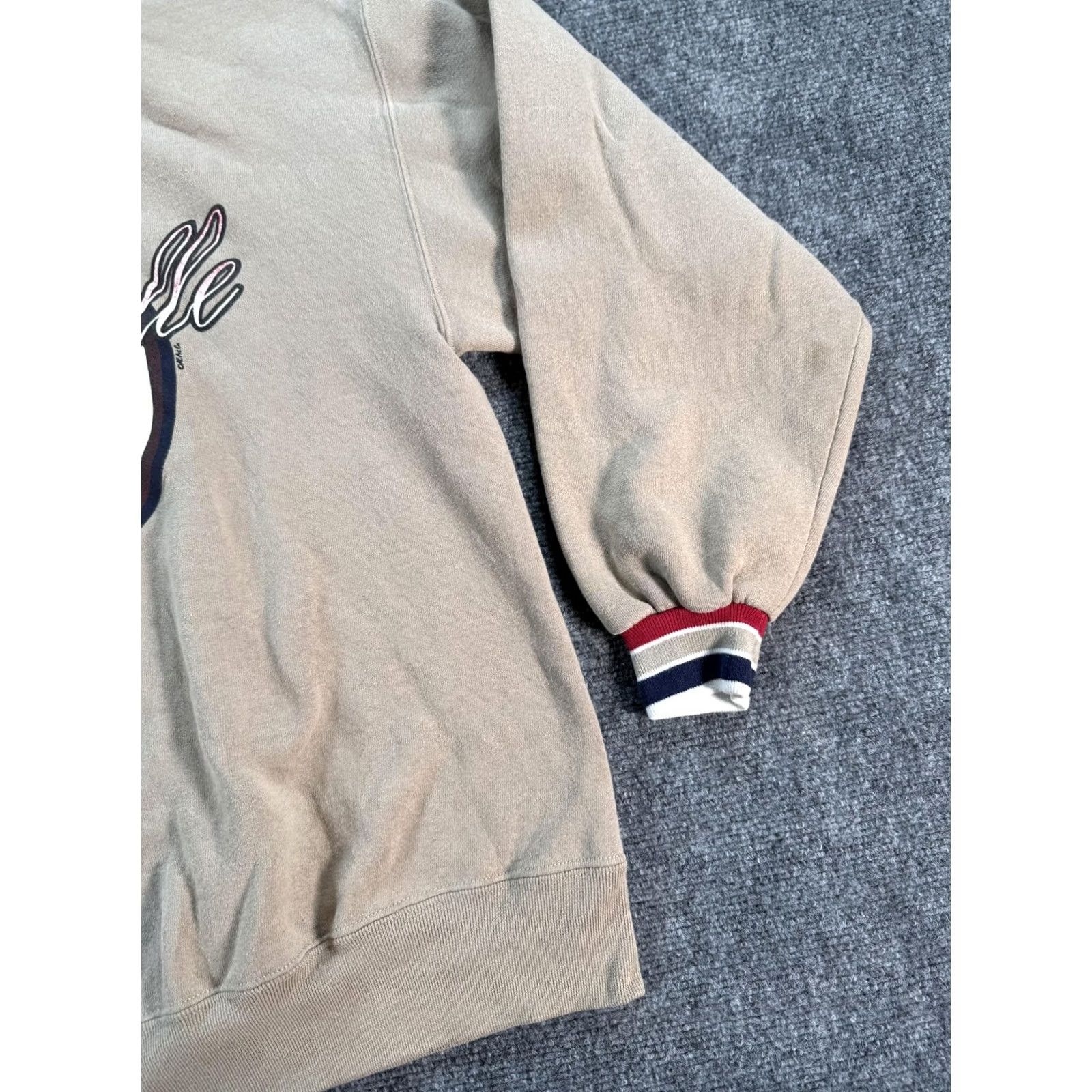 Jerzees VINTAGE Jerzees Nashville Music City Crewneck Sweatshirt Mens Large Tan USA 90s Size US L / EU 52-54 / 3 - 5 Thumbnail