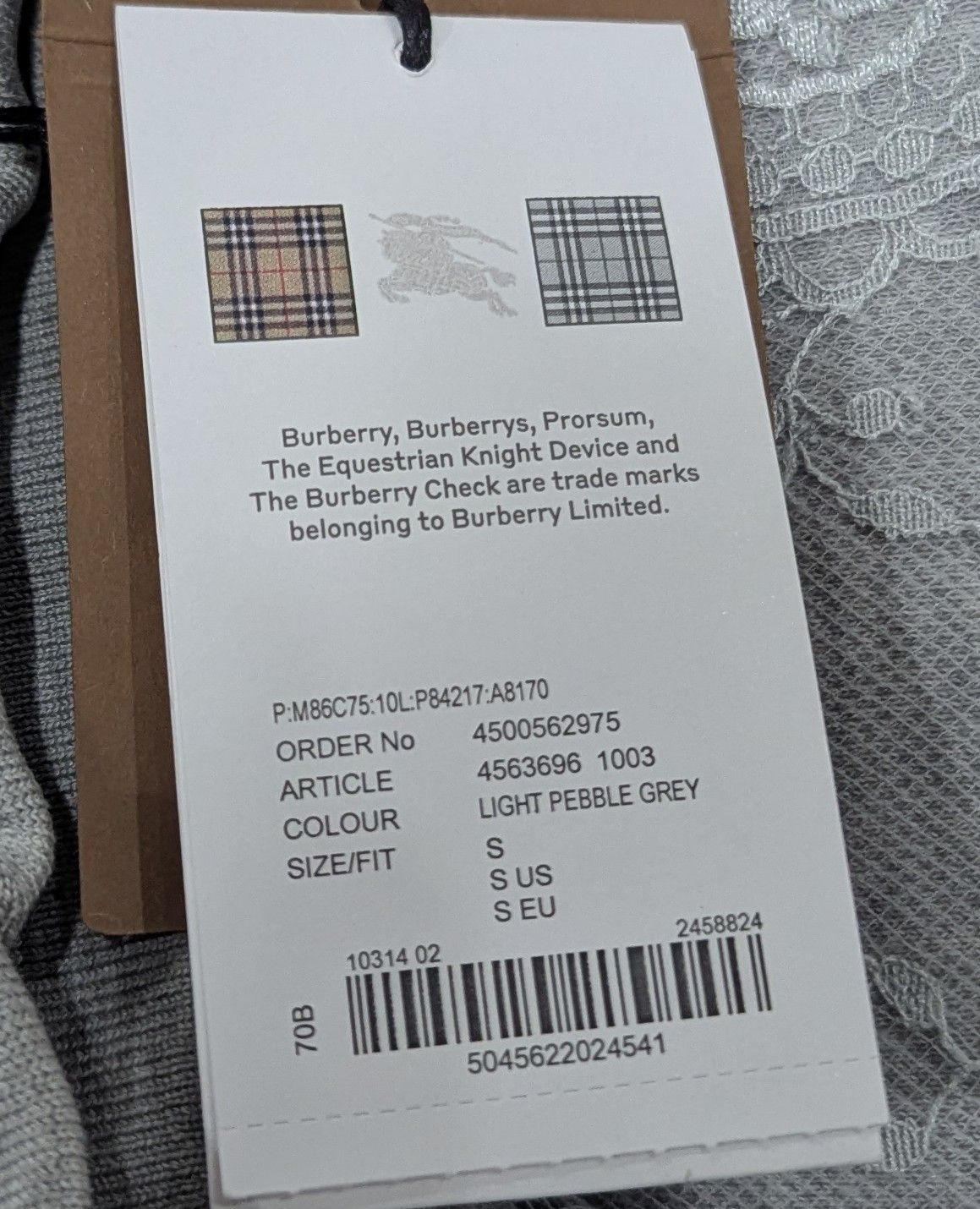 Burberry Burberry Lace Overlay Drawstring Shorts Light Gray Small Size US 30 / EU 46 - 9 Thumbnail