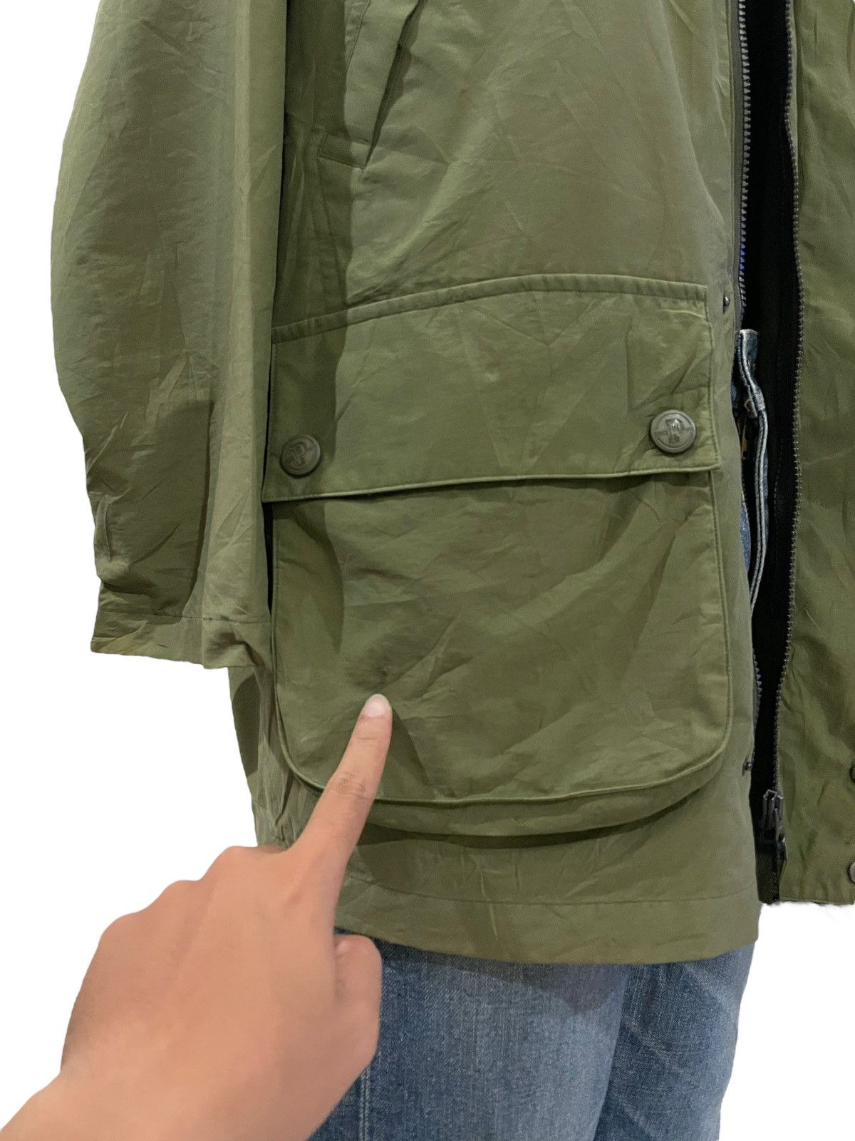 Polo Ralph Lauren × RRL Ralph Lauren Vintage Y2k POLO Ralph Lauren Multi-Pocket Parka Jacket Size US L / EU 52-54 / 3 - 12 Thumbnail
