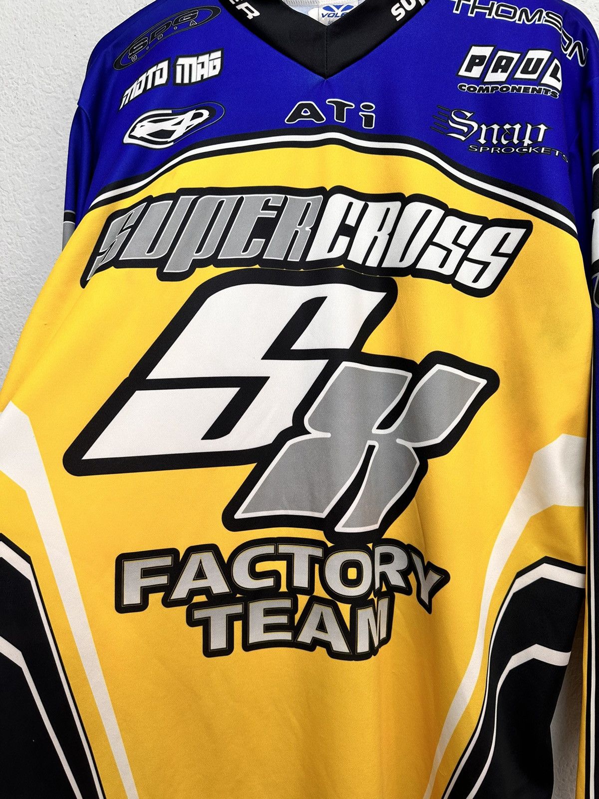 Formula 1 USA VOLER mobile World Toyota Motocross Supercross Jersey XL Size US XL / EU 56 / 4 - 5 Thumbnail