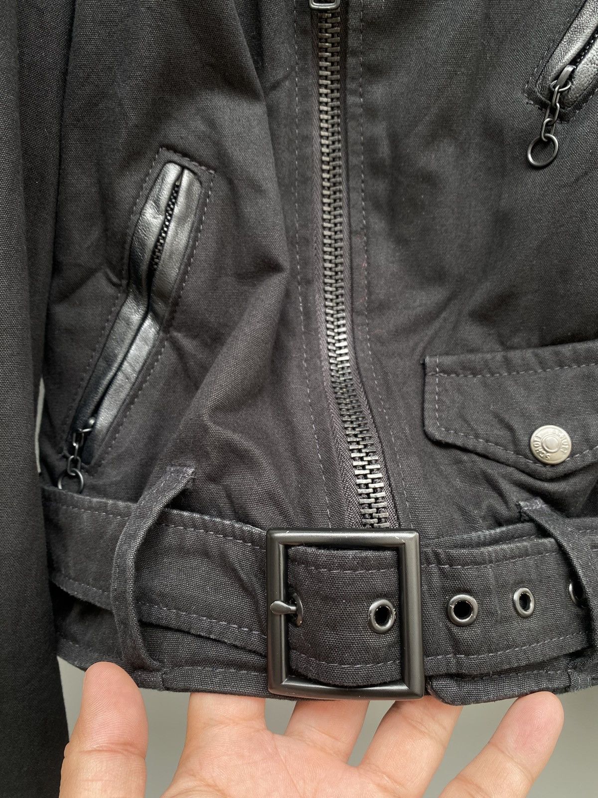Y's Schott x Yohji Yamamoto Y’s - Perfecto Biker Jacket Size S / US 4 / IT 40 - 9 Thumbnail