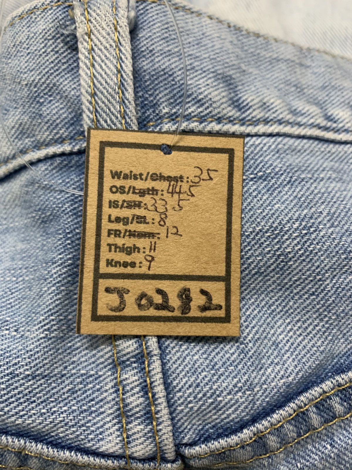 Japanese Brand Edwin Straight Leg Blue Wash Jeans Streetwear W35 Size US 35 - 14 Thumbnail