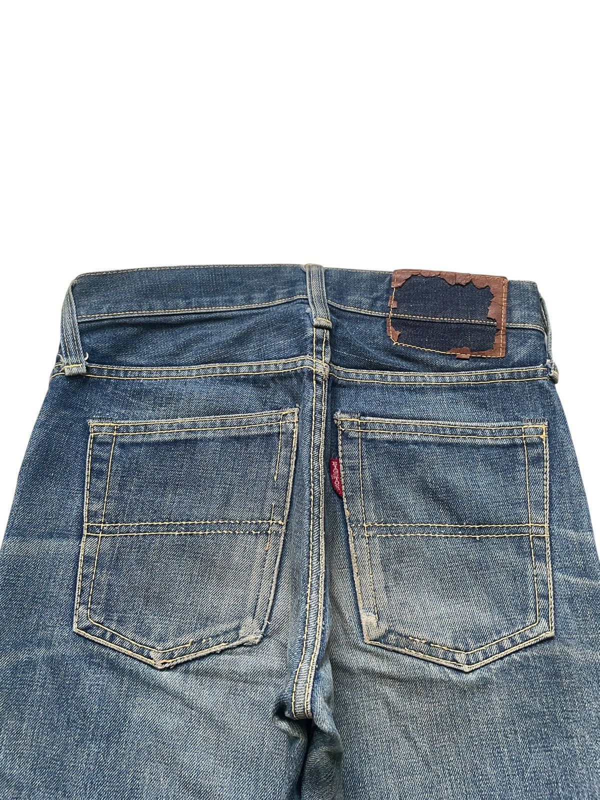 Japanese Brand Vintage Japanese Brand Mud Wash Flare Bell Bottom Jeans Size US 26 / EU 42 - 8 Thumbnail