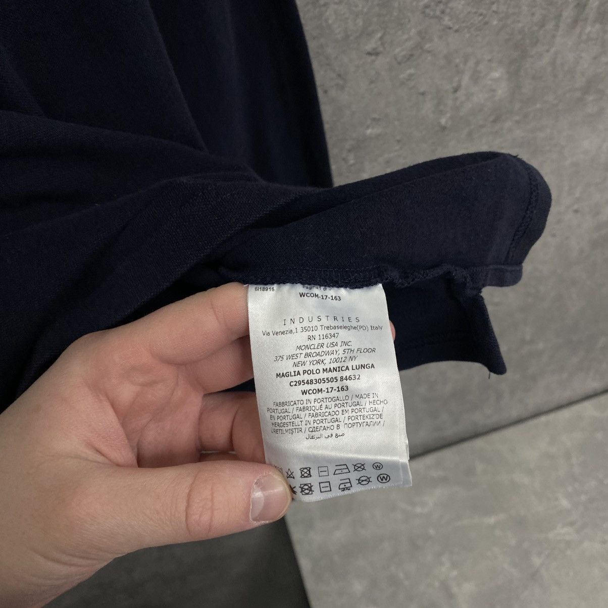 Moncler Moncler Polo Long Sleeve Size US XS / EU 42 / 0 - 10 Thumbnail