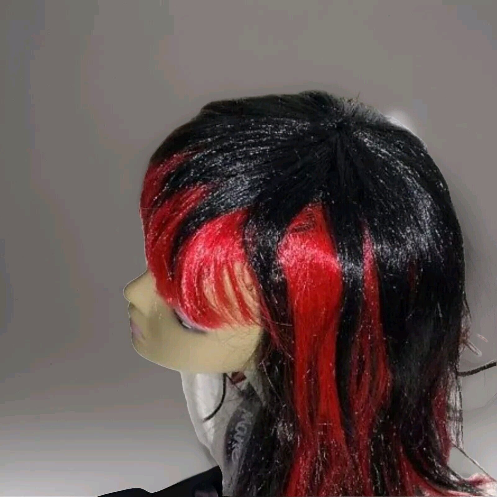Other Enchantress Synthetic Hair Wig Halloween Adult Costume Red Size ONE SIZE - 5 Thumbnail