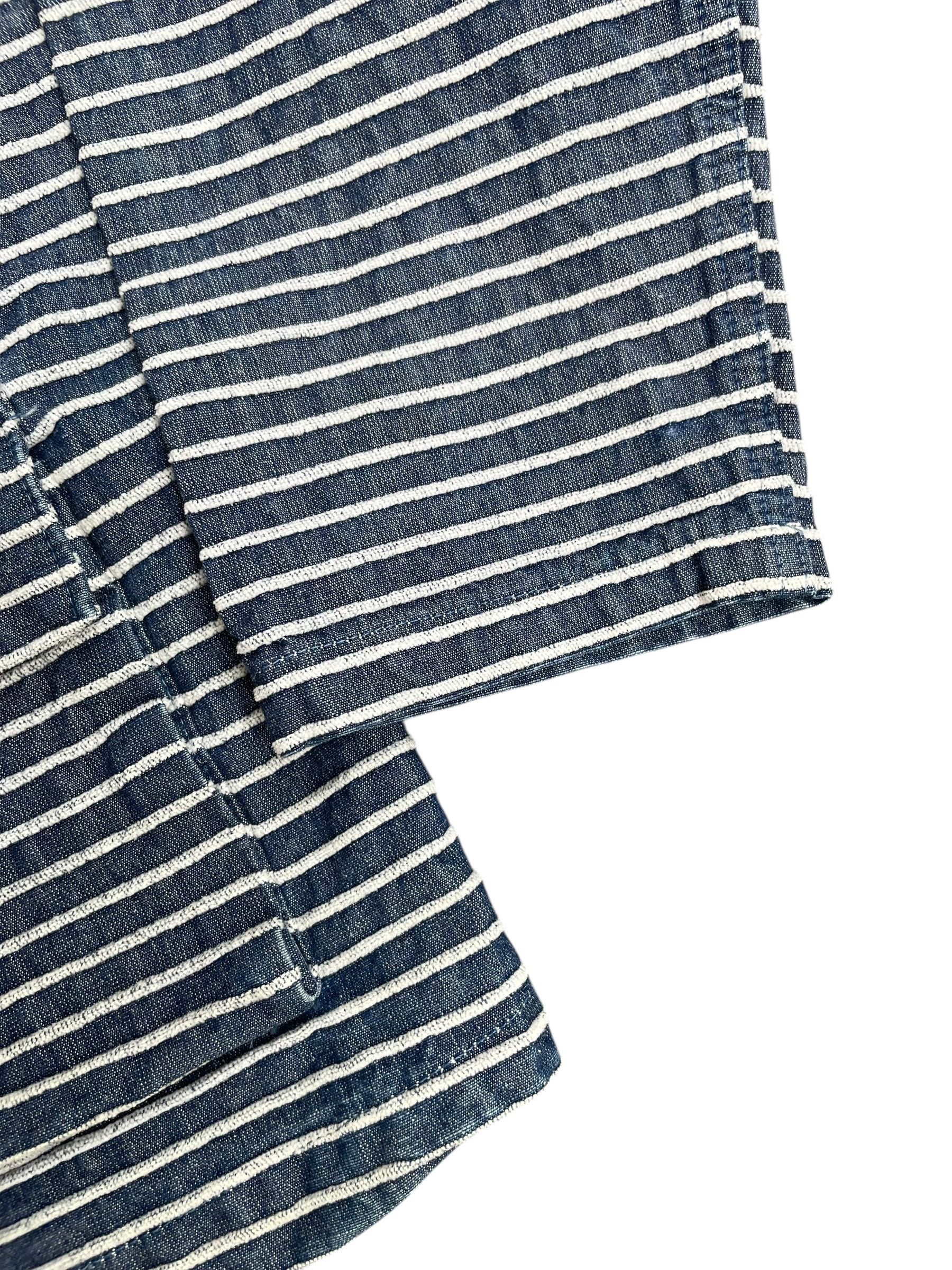 UES Japan UE Embossed Stripe Chore Jacket Size US L / EU 52-54 / 3 - 7 Thumbnail