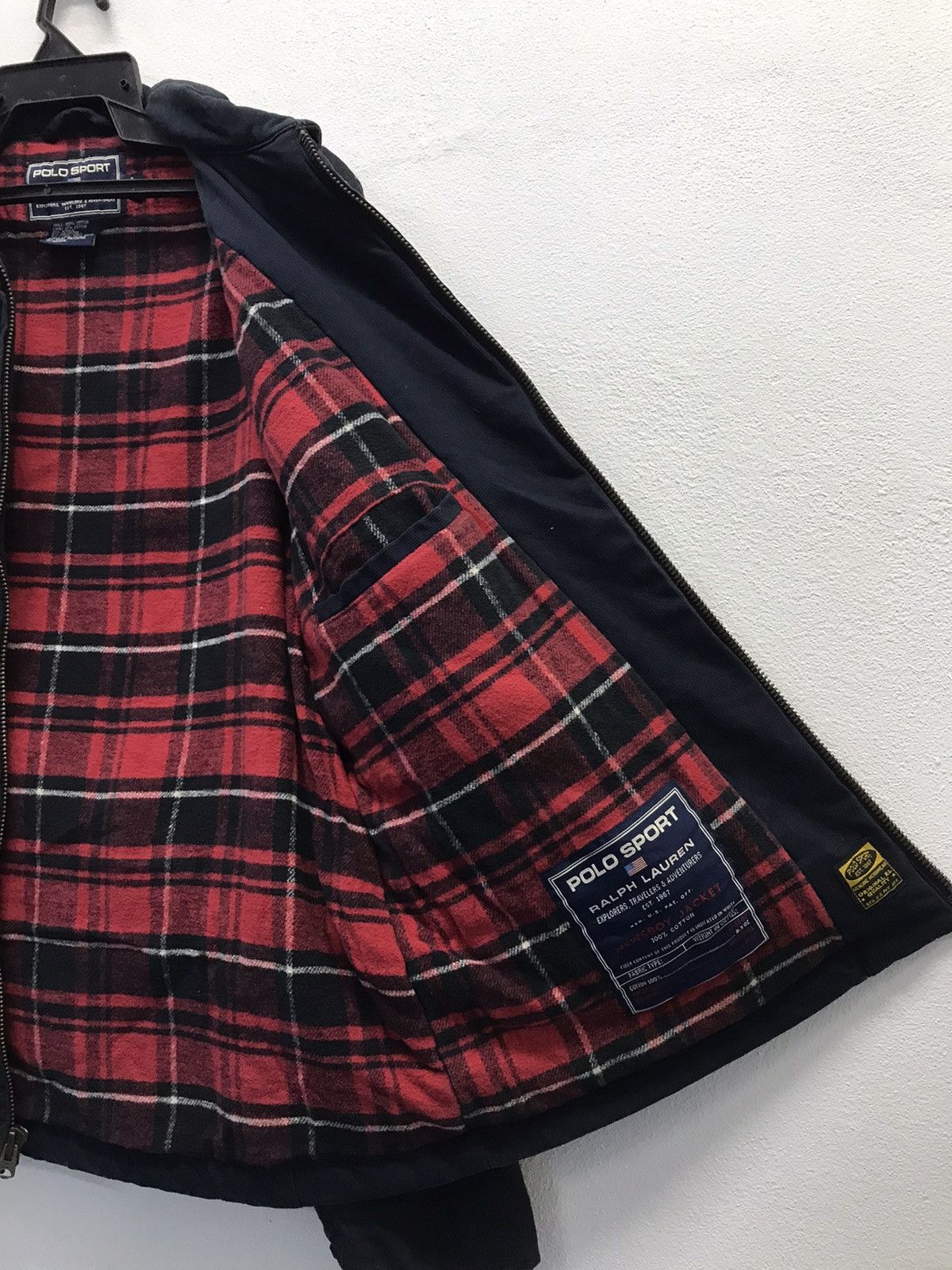 Polo Ralph Lauren Vintage Polo Sport Ralph Lauren Newsboy Jacket Size US L / EU 52-54 / 3 - 11 Thumbnail