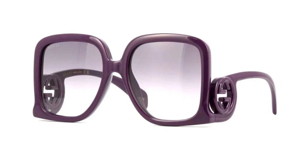 Gucci NEW GUCCI NEW GG1326S-003 Violet Size ONE SIZE - 2 Thumbnail