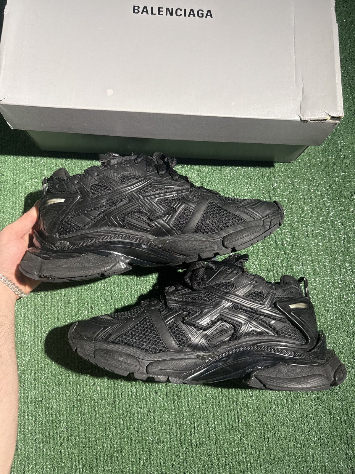 Balenciaga Balenciaga runner black size 44 Size US 11 / EU 44 - 5 Thumbnail