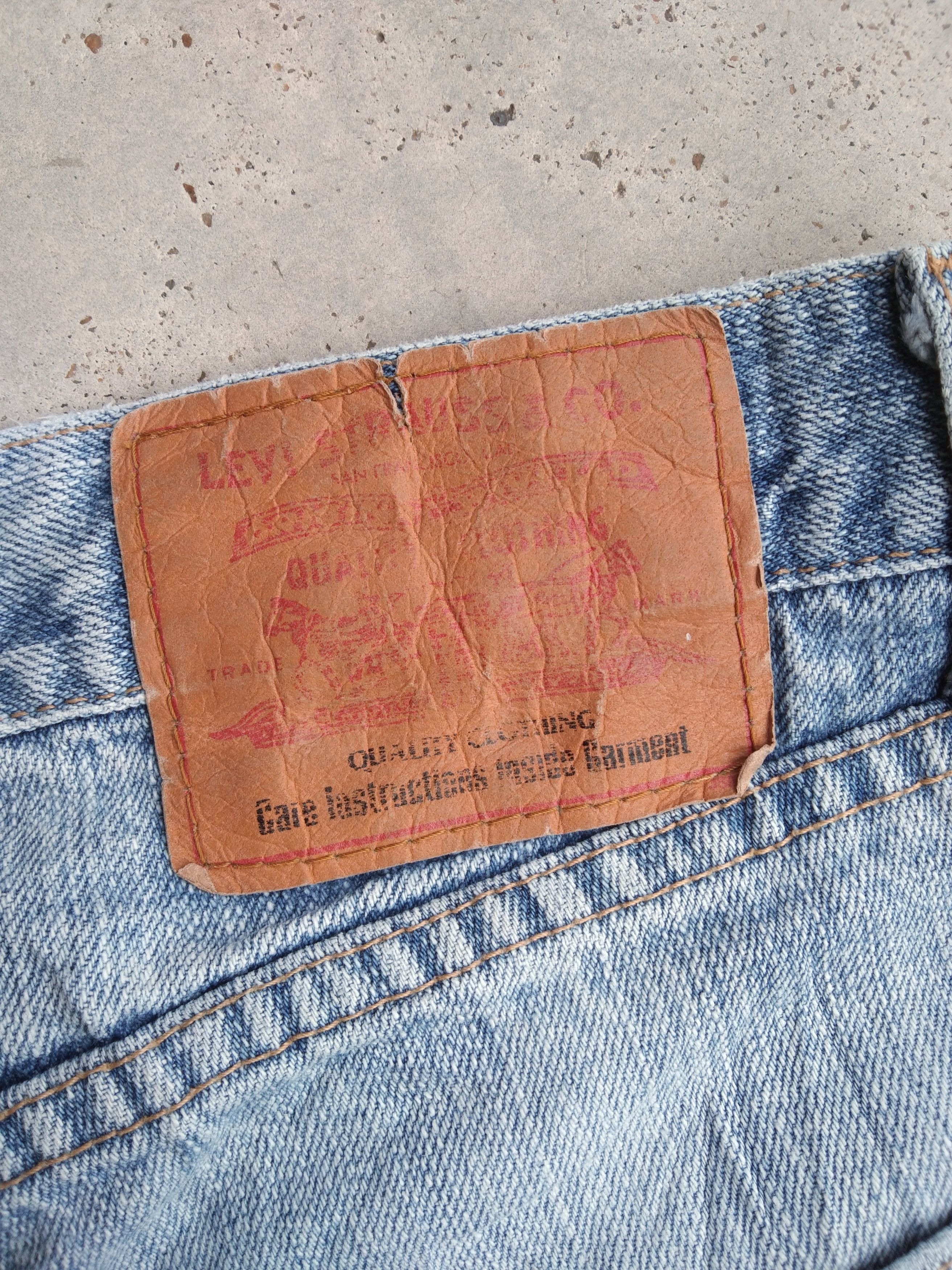 Levi's Vintage Levi's Jeans 533 Faded Blue Wash 32x32 Size US 32 / EU 48 - 3 Thumbnail