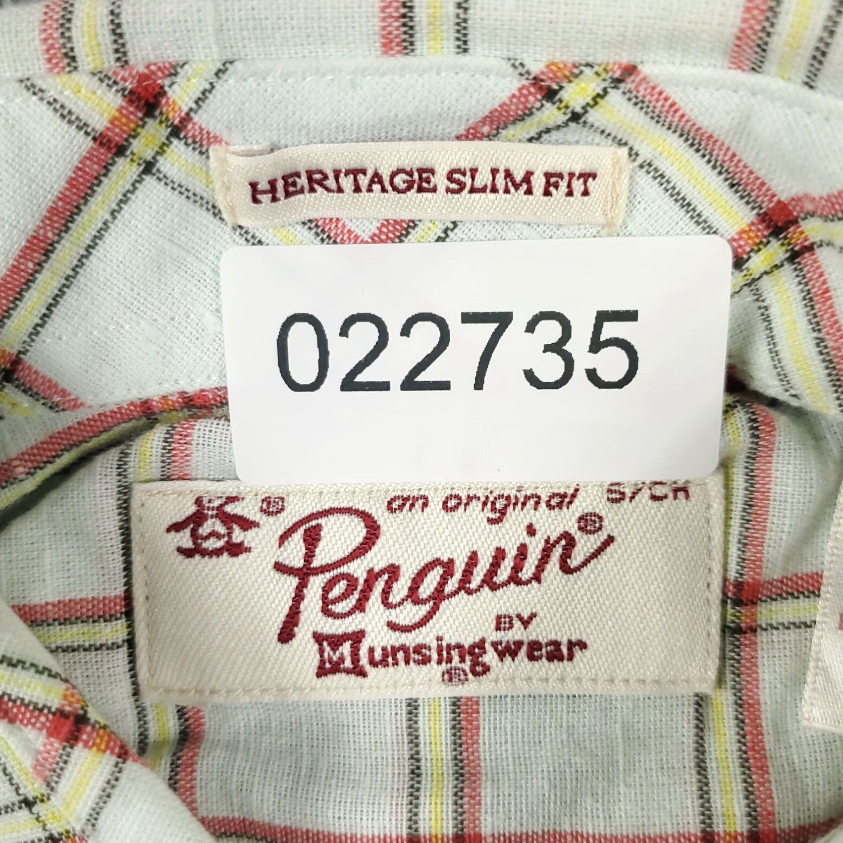 Original Penguin Original Penguin Shirt Mens Small Multicolor Plaid Knit Button-Up Long Sleeve Classic Preppy Mens Size US S / EU 44-46 / 1 - 8 Thumbnail