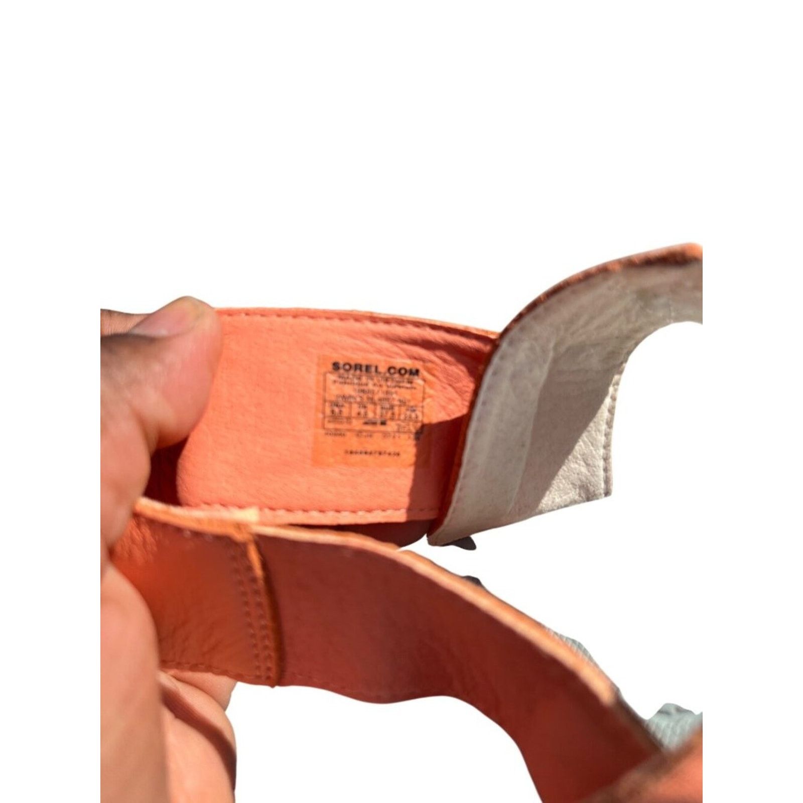 SOREL Sorel Womens Adjustable Strap Sandals White & Orange Size 6 Size US 6 / IT 36 - 6 Thumbnail