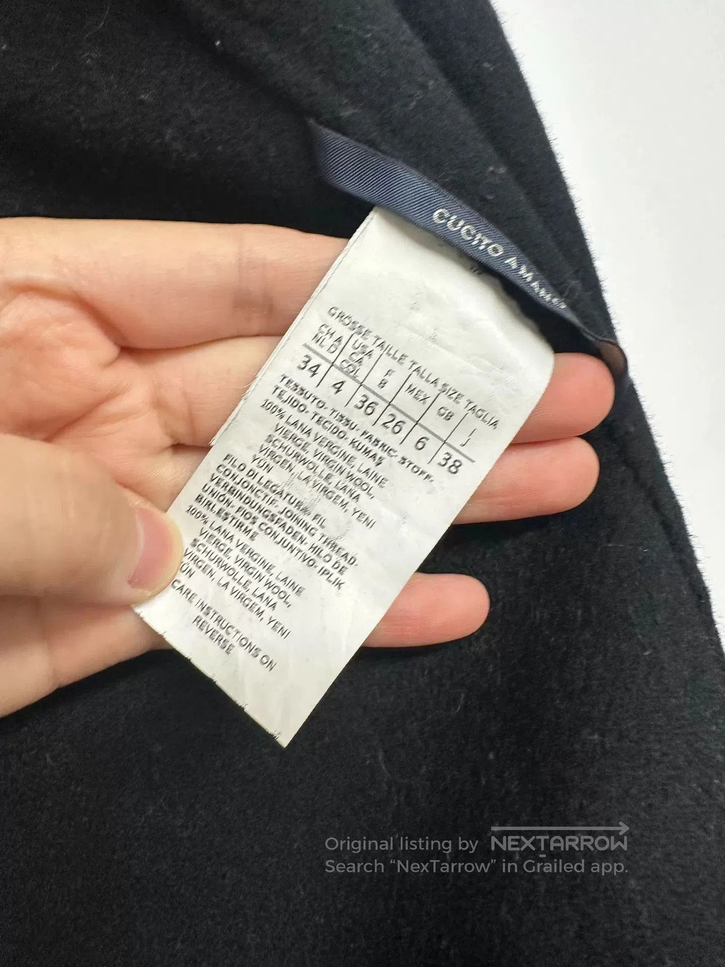 Max Mara Max Mara F36 Wool Coat 88cm. Size XS / US 0-2 / IT 36-38 - 3 Thumbnail