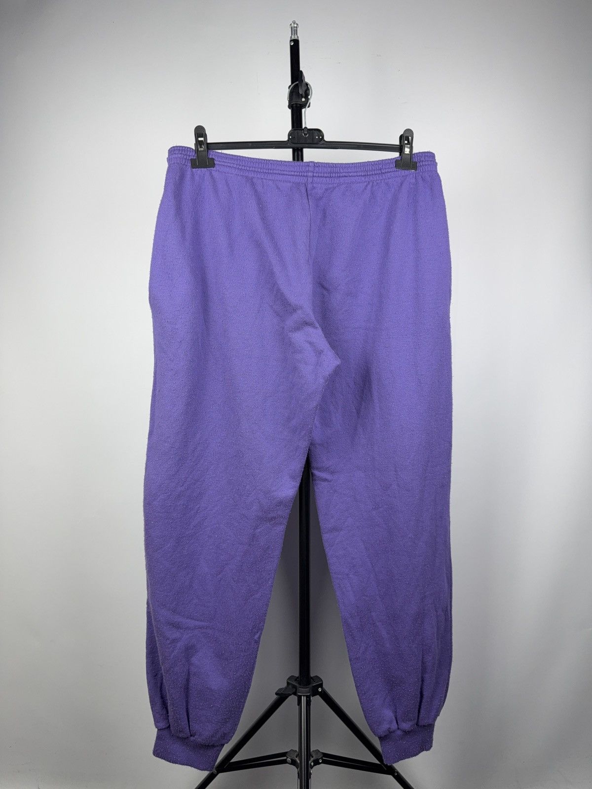 Puma Retro Vintage 90s Puma Made in Italy Purple Sweatpants L-XL Size US 36 / EU 52 - 7 Thumbnail