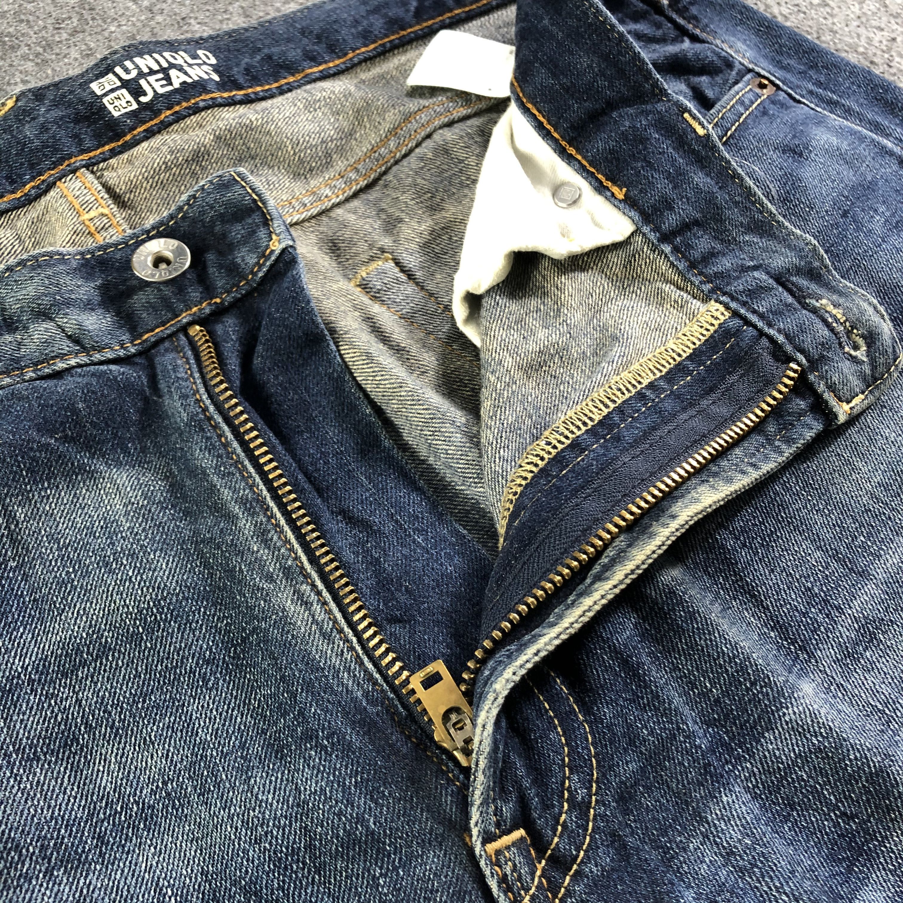 Selvedge Blue Wash Uniqlo Jeans-J2957