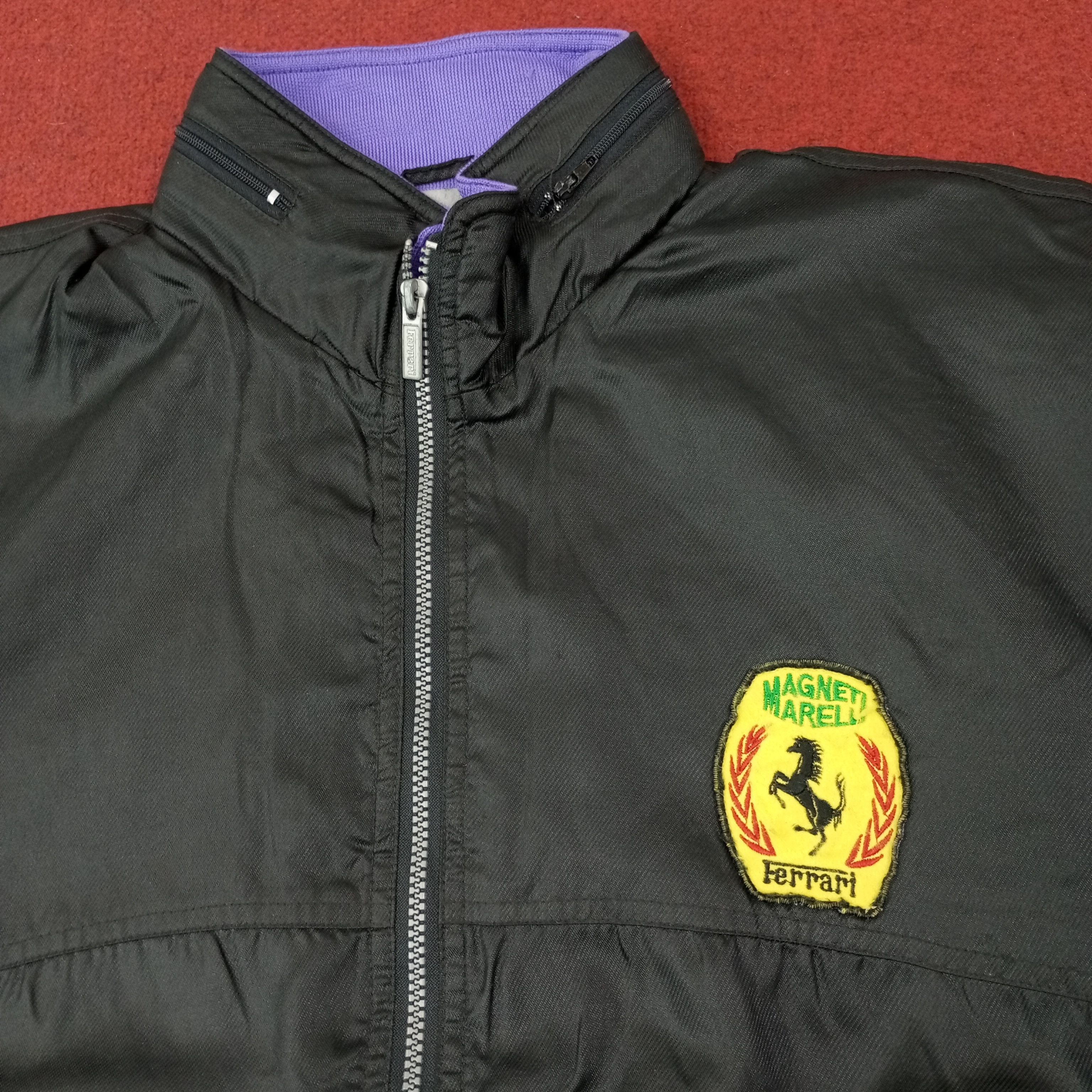 Ferrari × Vintage Ferrari Magneti Marelli Motorsports Style Jacket c231n11 Size US XXL / EU 58 / 5 - 2 Thumbnail