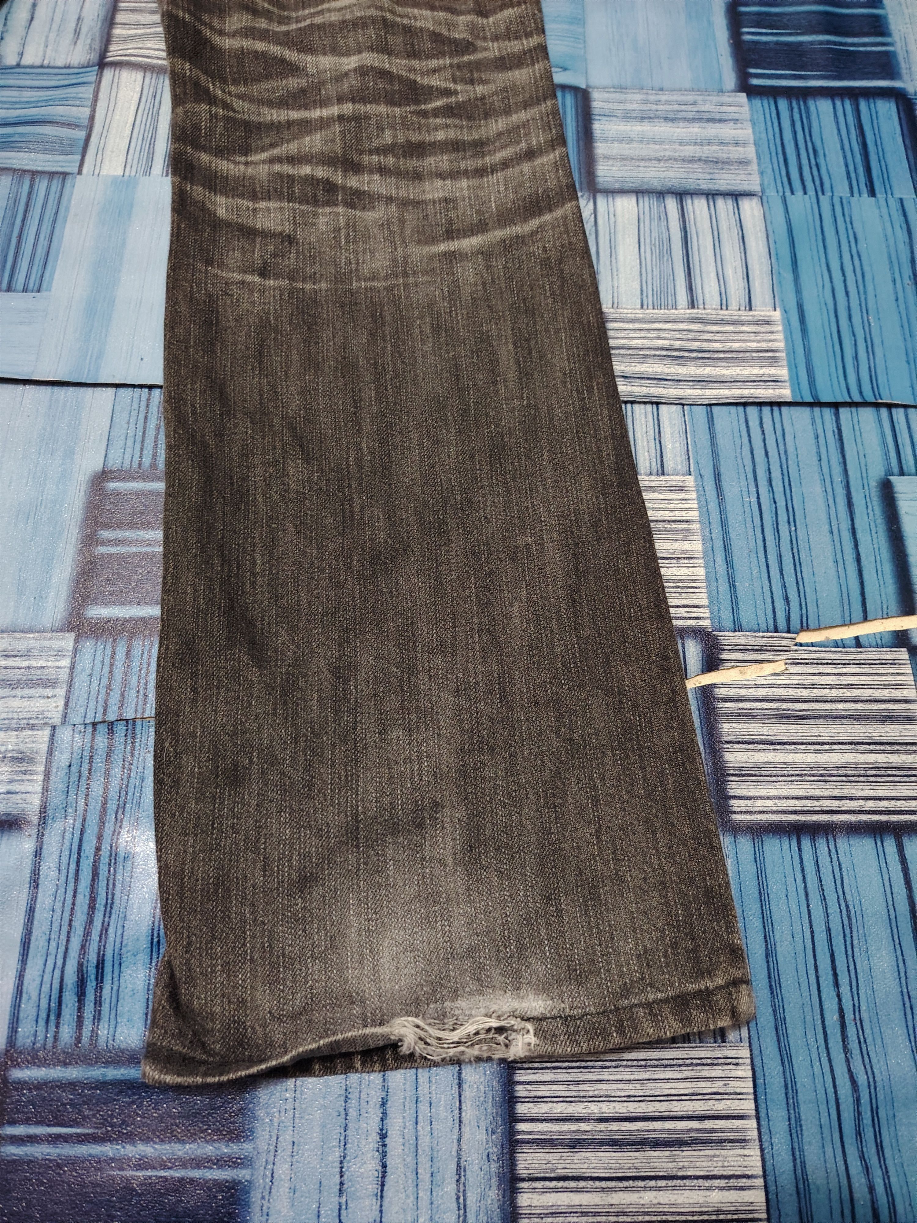 Who Decides War Japanese Edwin Flare Jeans Distressed Jeans Size US 32 / EU 48 - 24 Thumbnail