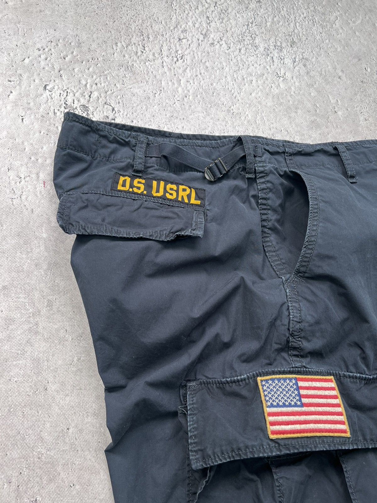 Polo Ralph Lauren Vintage cargo denim supply Ralph Lauren cargo shorts Size US 33 - 7 Thumbnail