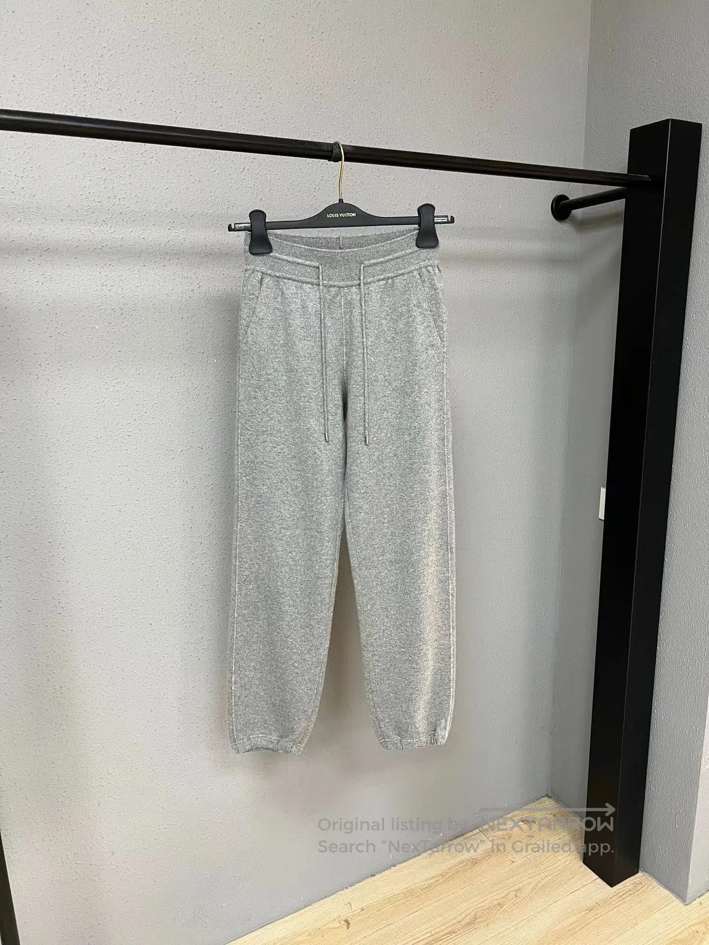 Loro Piana Loro Piana Gray Wool Sweatpants. Size US 36 / EU 52 - 1 Thumbnail