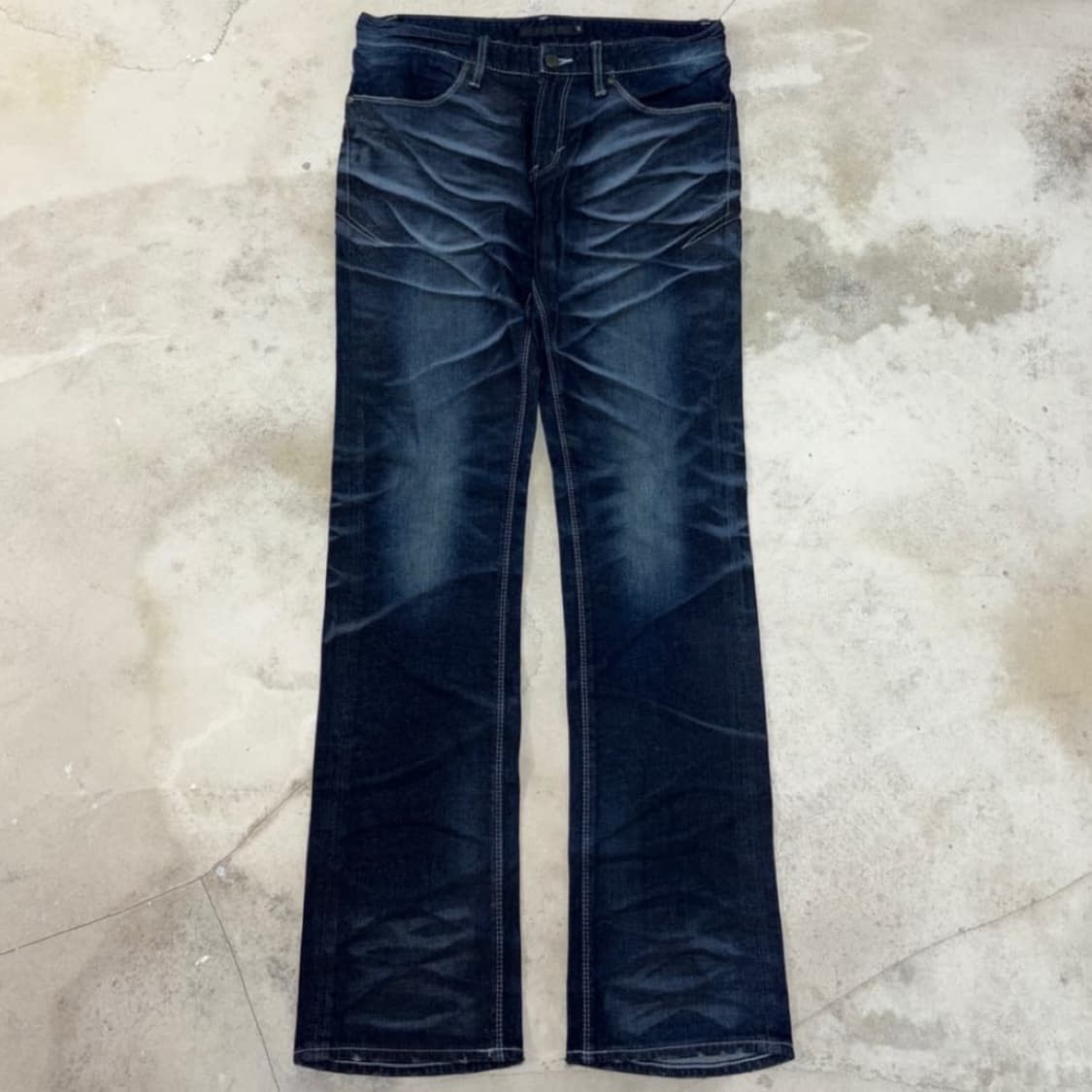 GOSTAR DE FUGA [46] 00’s Fuga Whiskered Denim Size US 30 / EU 46 - 1 Thumbnail