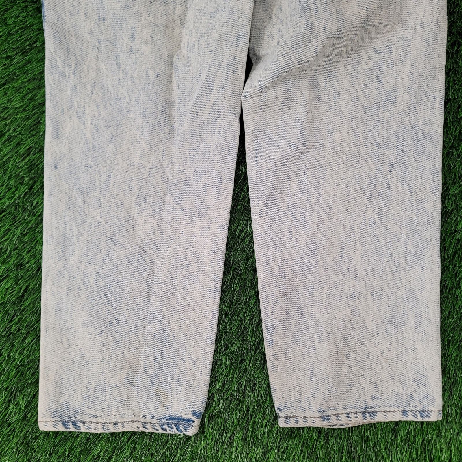 Wrangler VTG 80s Wrangler Acid-Wash Jeans High-Rise Double Knee USA Size US 30 / EU 46 - 9 Thumbnail
