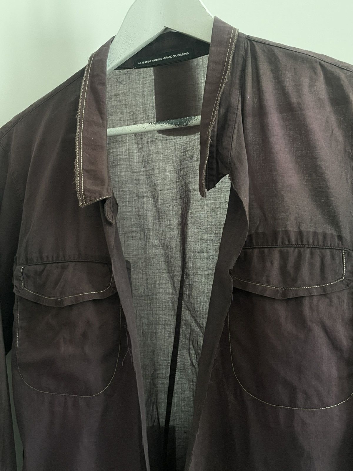 Marithe + Francois Girbaud Archive 90’s Le Jean De Marithe + Francois Girbaud Shirt Size XS / US 0-2 / IT 36-38 - 5 Thumbnail