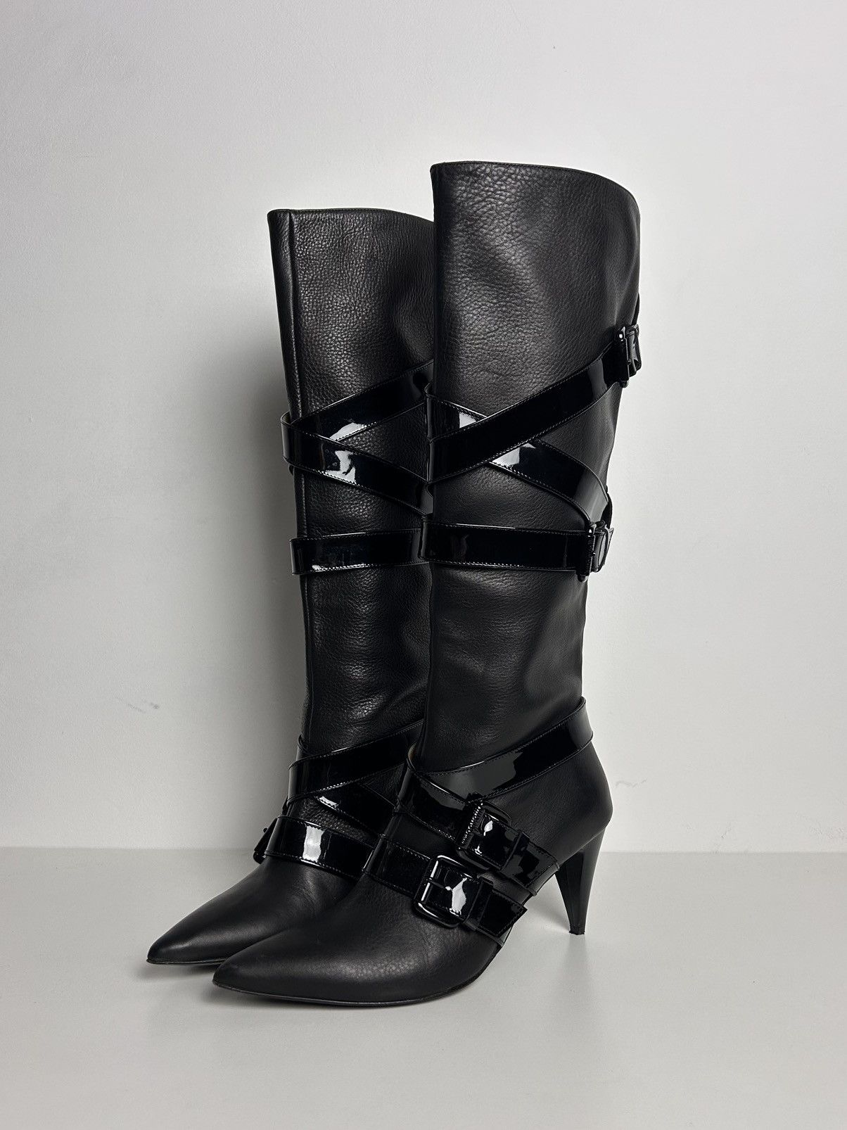 Roberto Cavalli Vintage Roberto Cavalli heeled boots Size US 8 / IT 38 - 1 Thumbnail