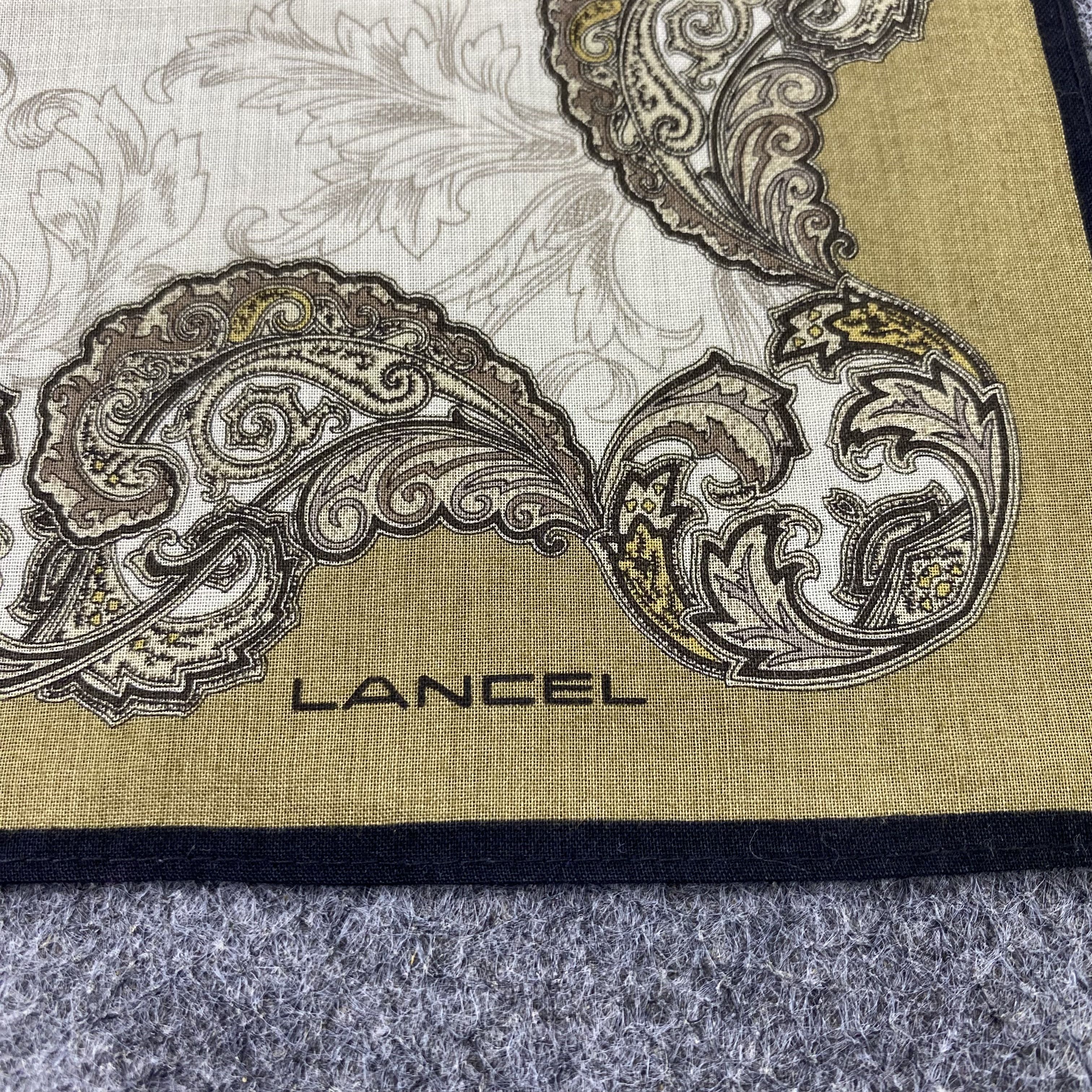Lancel Lancel Paislee Handkerchief Neckerchief Bandana-B1898 Size ONE SIZE - 7 Thumbnail