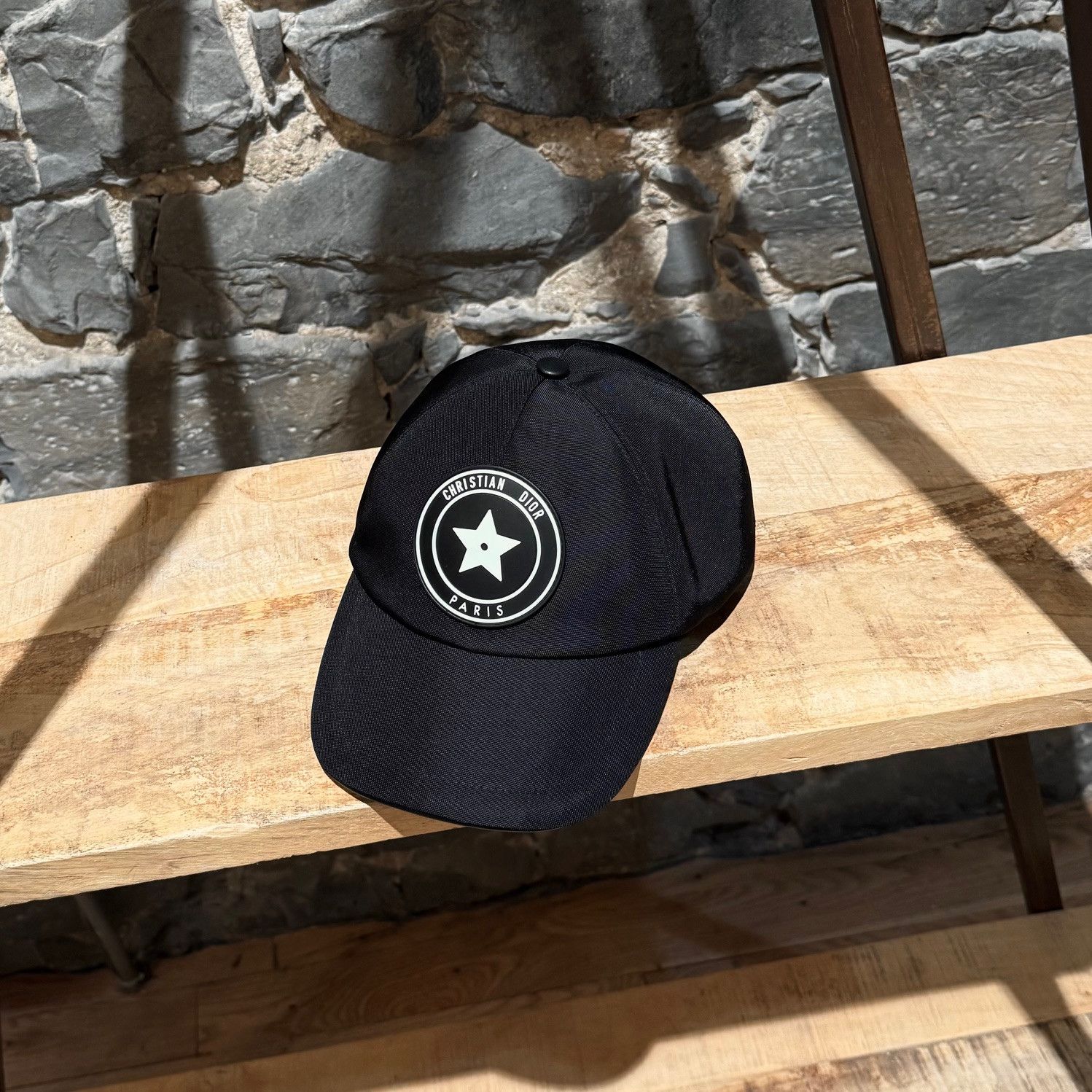 Dior Dior Black D-Player Star Logo Baseball Cap - 58 cm Size ONE SIZE - 2 Thumbnail