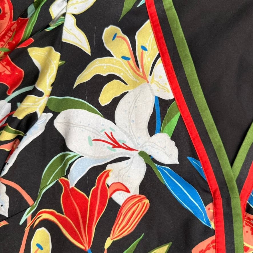 Kate Spade Kate Spade New York Summer Lilies Twill Dress Multi, Size L Size L / US 10 / IT 46 - 7 Thumbnail