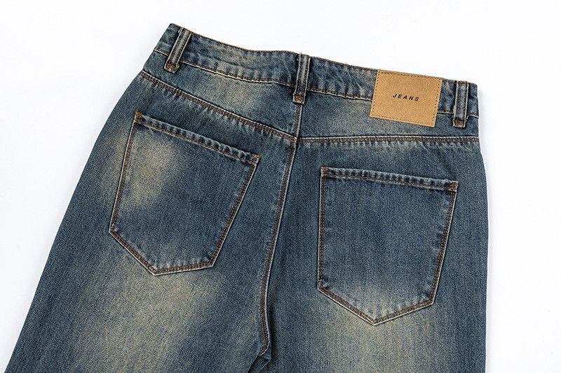 Jean American street Vibe vintage washed distressed jeans Size US 32 / EU 48 - 5 Thumbnail