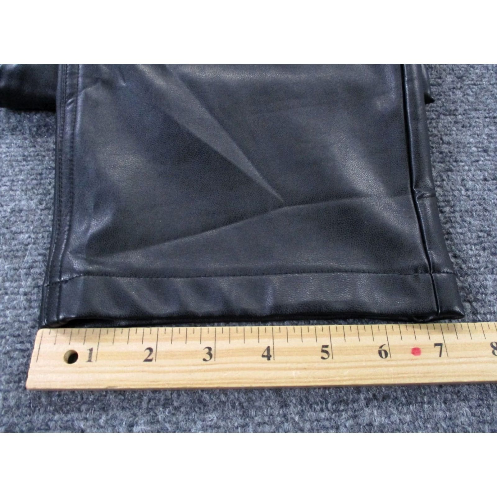 Abercrombie & Fitch Abercrombie Fitch Pants Womens 14 32/ Faux Leather Straight Ultra High Rise NEW Size 36" / US 14 / IT 50 - 5 Thumbnail