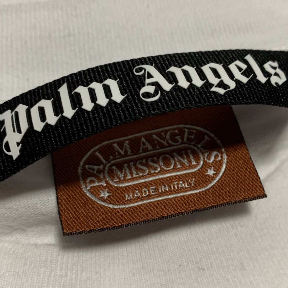 Palm Angels Palm Angels Medium Missoni Bear White Tee Size US M / EU 48-50 / 2 - 6 Thumbnail