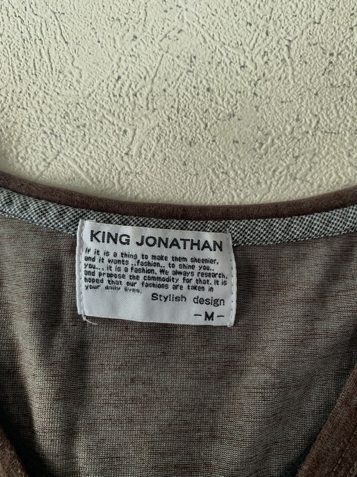 Japanese Brand 2000s japanese archive king jonathan double layer longsleeve Size US M / EU 48-50 / 2 - 4 Thumbnail