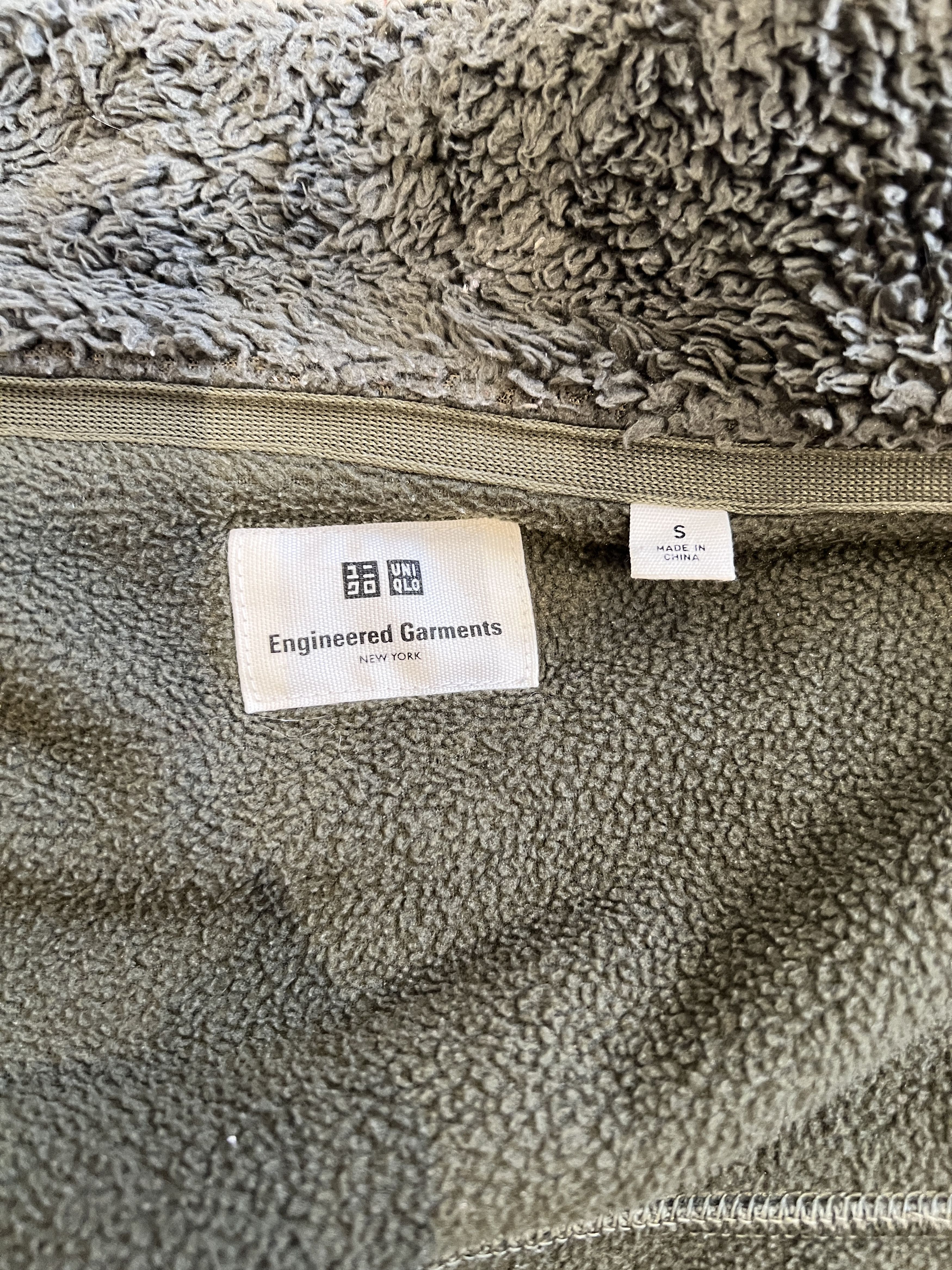 Engineered Garments × Uniqlo Engineered Garments x Uniqlo Fleece Jacket Size US S / EU 44-46 / 1 - 4 Thumbnail