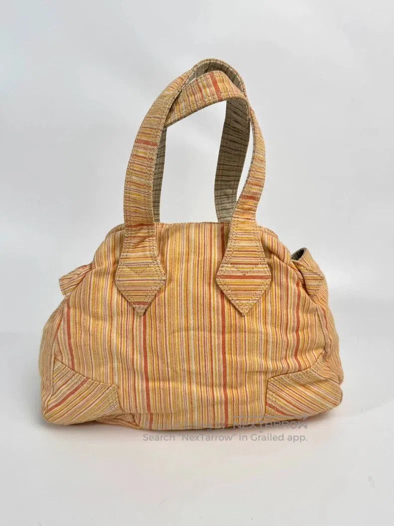 Vivienne Westwood Vivienne Westwood Orange Stripe Satchel Bag. Size ONE SIZE - 5 Thumbnail